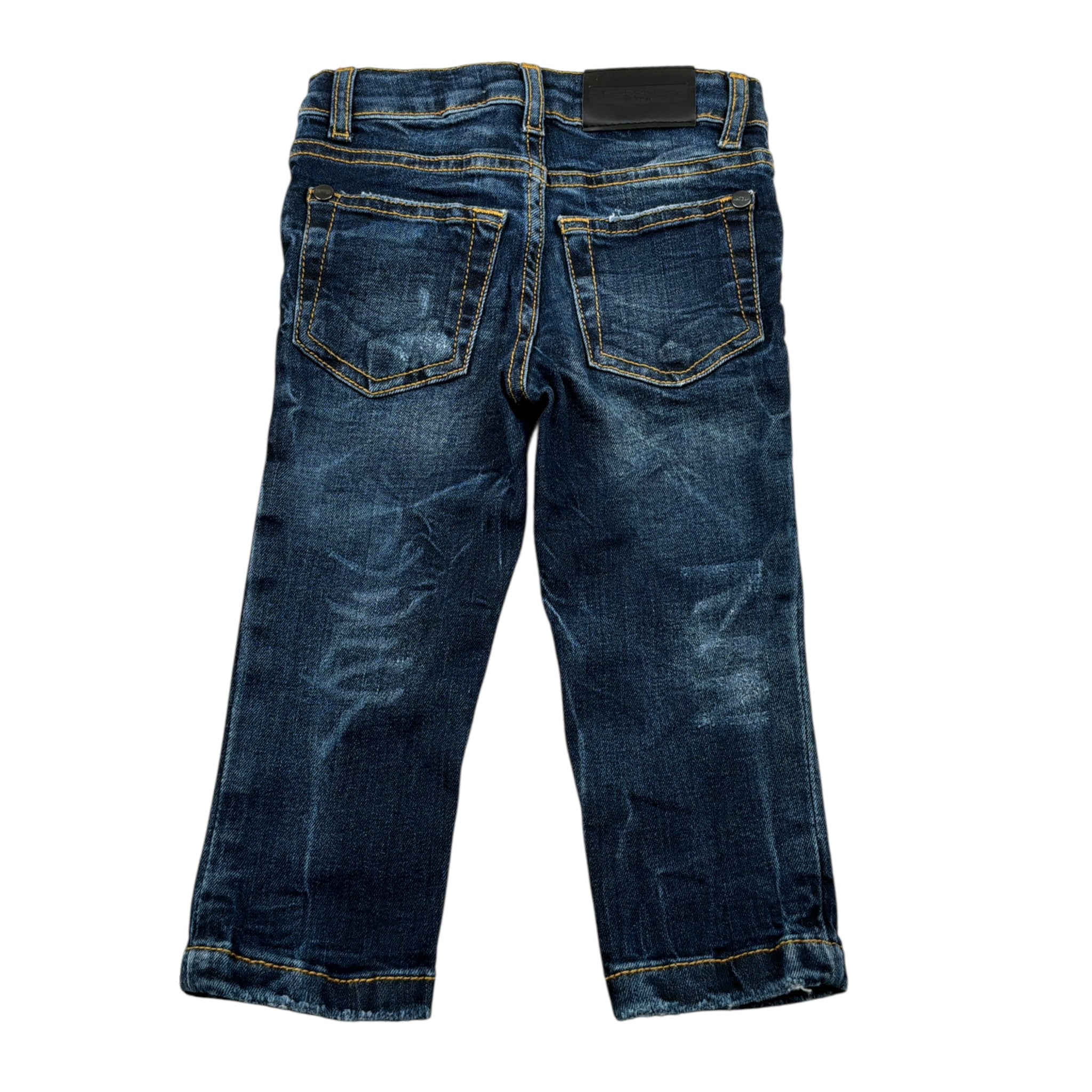 Cesare Paciotti Jeans tinta unita con Girovita Regolabile Blu per Neonato PTP1125B BLU CESARE PACIOTTI 