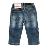 Cesare Paciotti Jeans tinta unita con Girovita Regolabile Blu per Neonato PTP5366B BLU CESARE PACIOTTI 