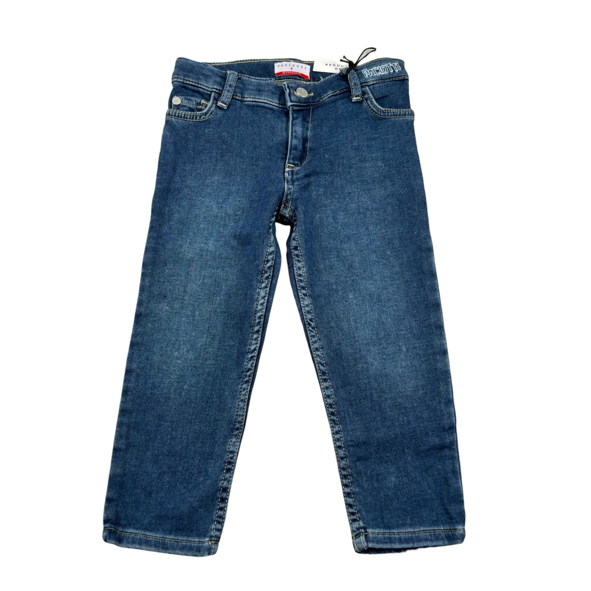 Cesare Paciotti Jeans tinta unita con Girovita Regolabile Blu per Neonato PTP6301BXX BLU CESARE PACIOTTI 