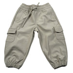 Cesare Paciotti Pantalone tinta unita con Elastico In Vita Beige per Neonato PTP6350BN BEIGE CESARE PACIOTTI 