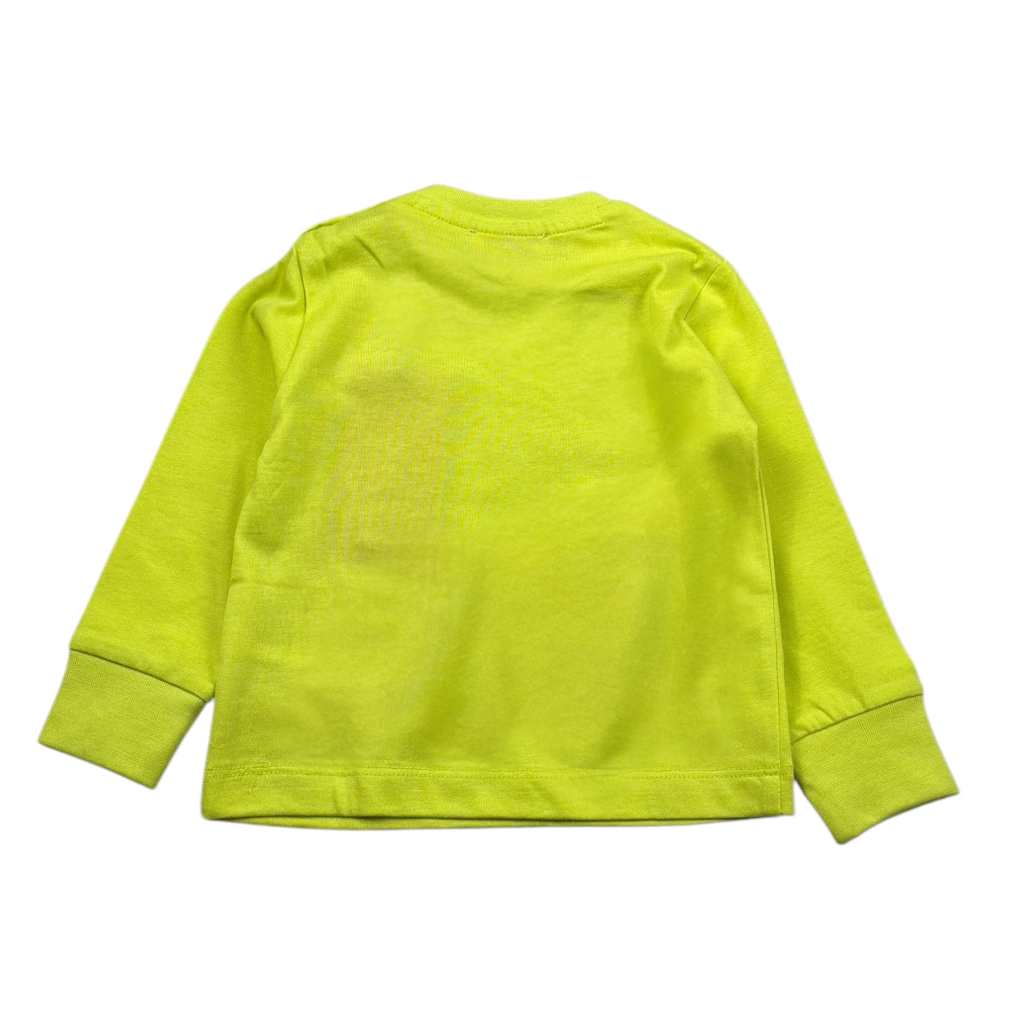 Cesare Paciotti Shirt tinta unita con Stampa Verde Acido per Neonato TSP6316B VERDE ACIDO CESARE PACIOTTI 