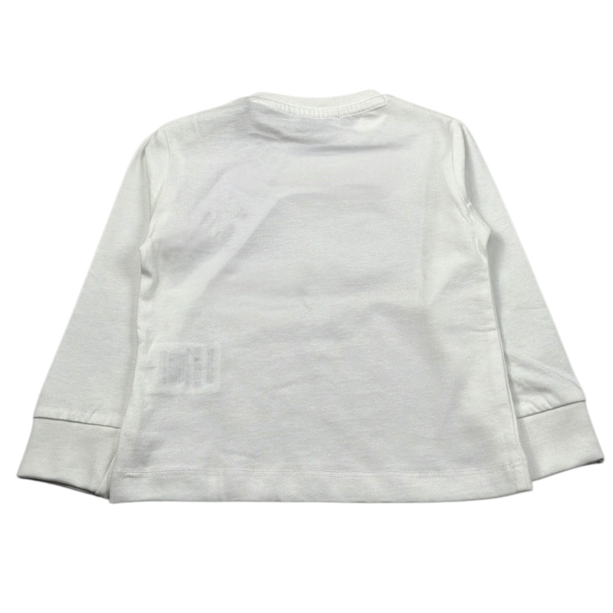 Cesare Paciotti Shirt Girocollo tinta unita con Stampa Bianco per Neonato TSP6320B BIANCO CESARE PACIOTTI 