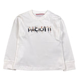 Cesare Paciotti Shirt tinta unita con Stampa Bianco per Neonato TSP6360BX BIANCO CESARE PACIOTTI 