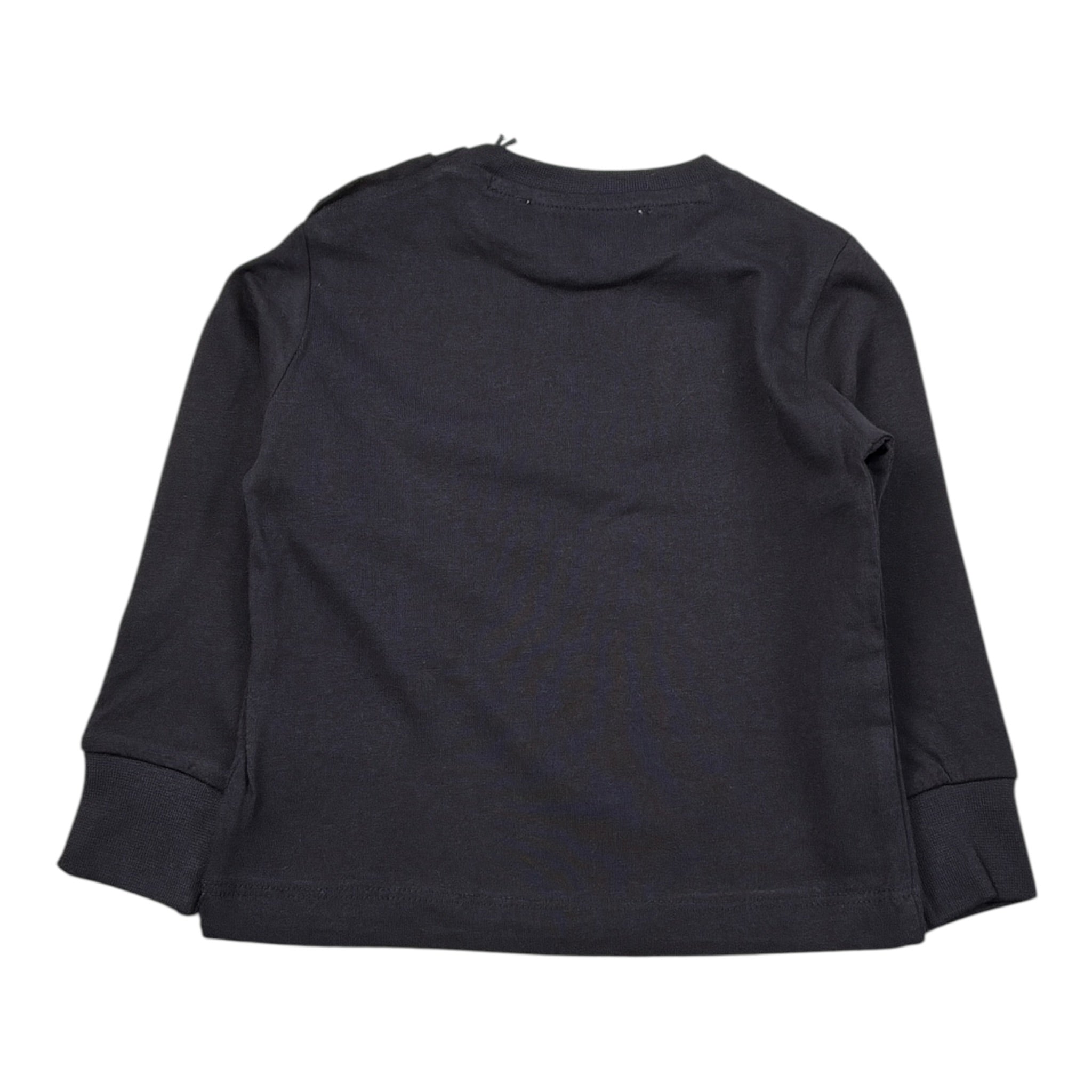 Cesare Paciotti Shirt tinta unita con Stampa Nero per Neonato TSP6360BX NERO CESARE PACIOTTI 