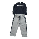 Champion Completo 2Pz Felpa con Zip-Pantalone Blu per Neonato 305101 BLU CHAMPION 