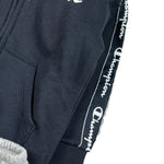 Champion Completo 2Pz Felpa con Zip-Pantalone Blu per Neonato 305101 BLU CHAMPION 
