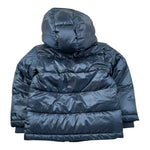 Champion Giubbino tinta unita con Zip E Cappuccio Blu per Neonato 306202 BLU CHAMPION 