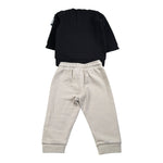 Champion Completo 2Pz Felpa-Pantalone Nero per Neonato 306555 NERO CHAMPION 
