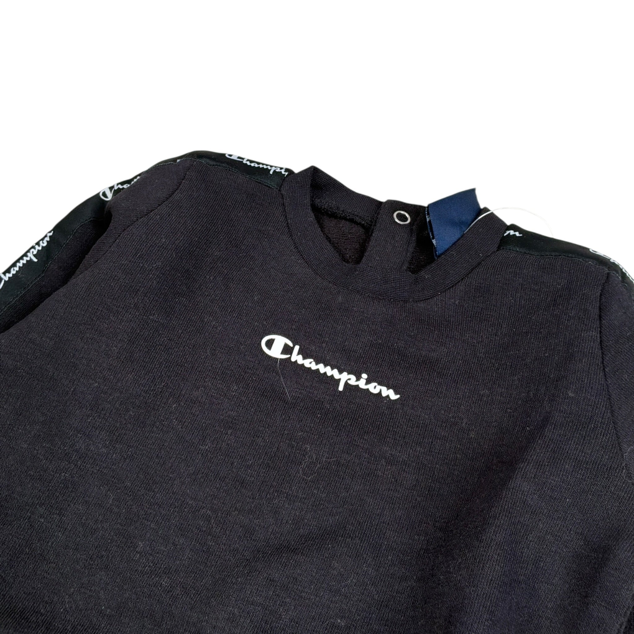 Champion Completo 2Pz Felpa-Pantalone Nero per Neonato 306555 NERO CHAMPION 
