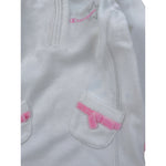 Champion Maglia tinta unita con Profili In Contrasto Bianco per Neonata 804401 BIANCO CHAMPION 