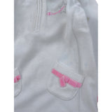 Champion Maglia tinta unita con Profili In Contrasto Bianco per Neonata 804401 BIANCO CHAMPION 
