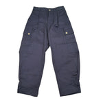 Chloe' Pantalone tinta unita con Girovita Regolabile Blu per Bambina C20381 BLU CHLOE' 