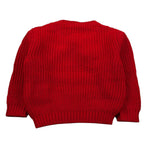 Ciccino Maglia Girocollo tinta unita Rosso per Neonata CCB0317 ROSSO CICCINO 