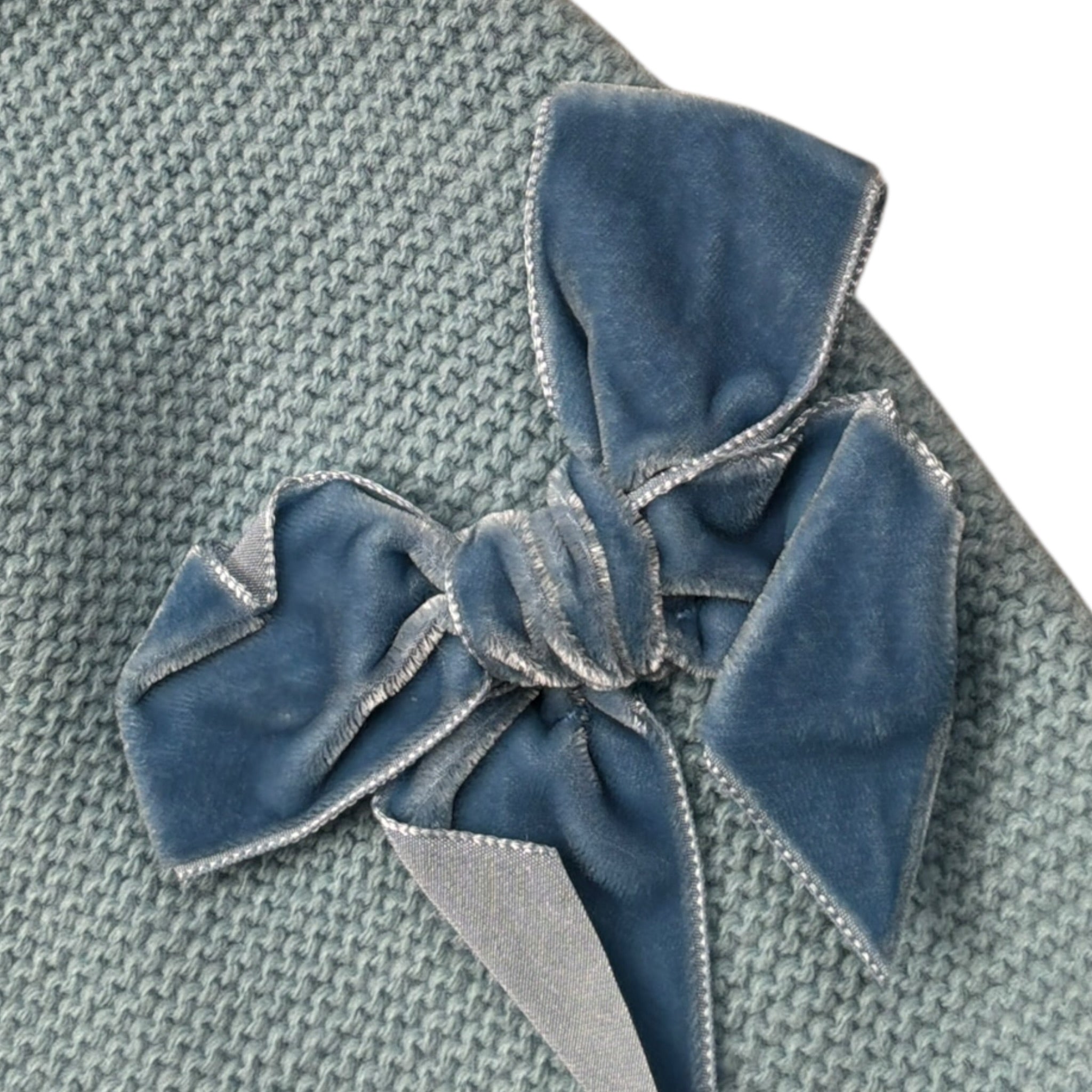 Cnd Cappello tinta unita con Fiocco Azzurro per Bambina 671543 AZZURRO CND 