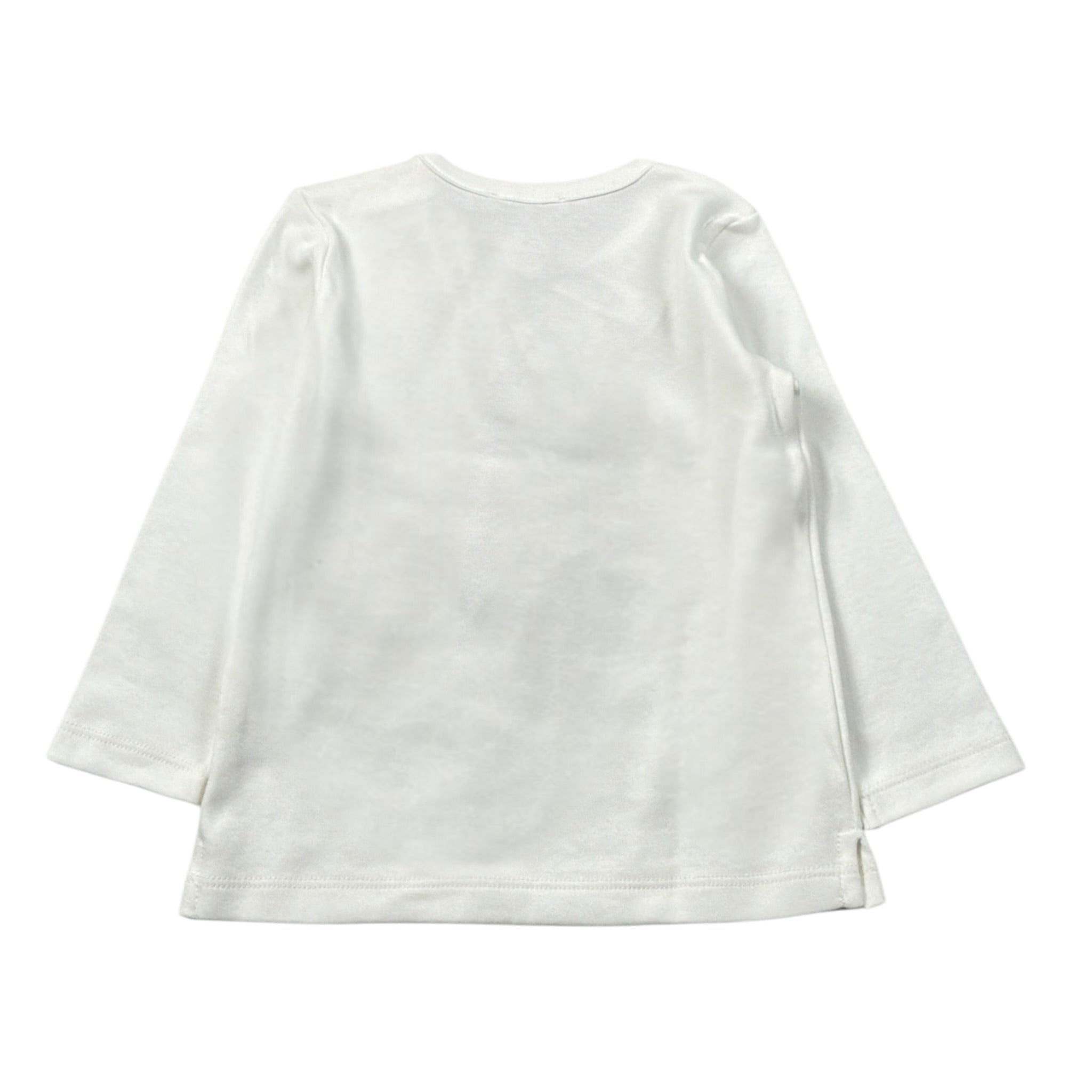 Coccode Shirt tinta unita con Stampa Bianco per Neonato C62134 BIANCO COCCODE 