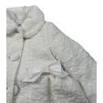 Colori Chiari Cappotto tinta unita Panna per Neonata FN117333 PANNA COLORI CHIARI 