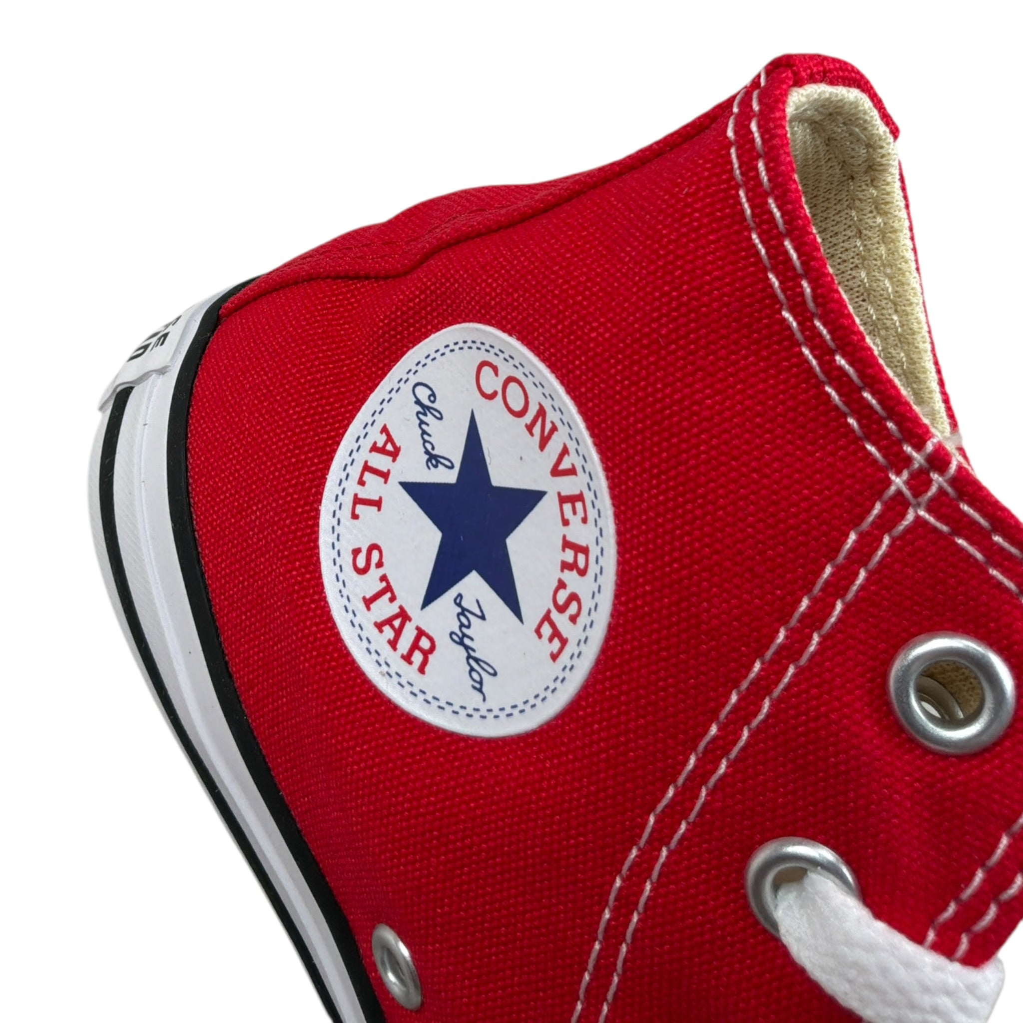 Converse Sneakers tinta unita con Lacci Rosso per Bambino 3J232C ROSSO CONVERSE 