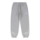 Marcelo Burlon Pantalone Modello Tuta tinta unita Grigio per Bambino F5CMJBFP074 GRIGIO MARCELO BURLON 