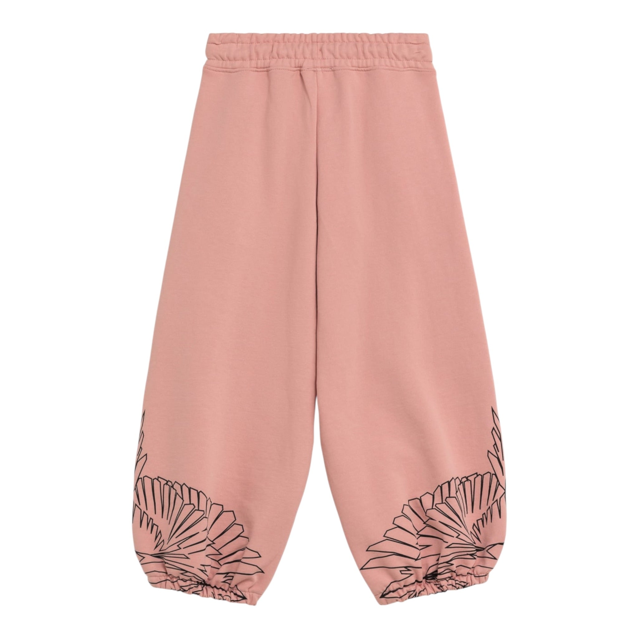 County Pantalone tinta unita Modello Tuta Rosa per Bambina F5CMJGFP099 ROSA  