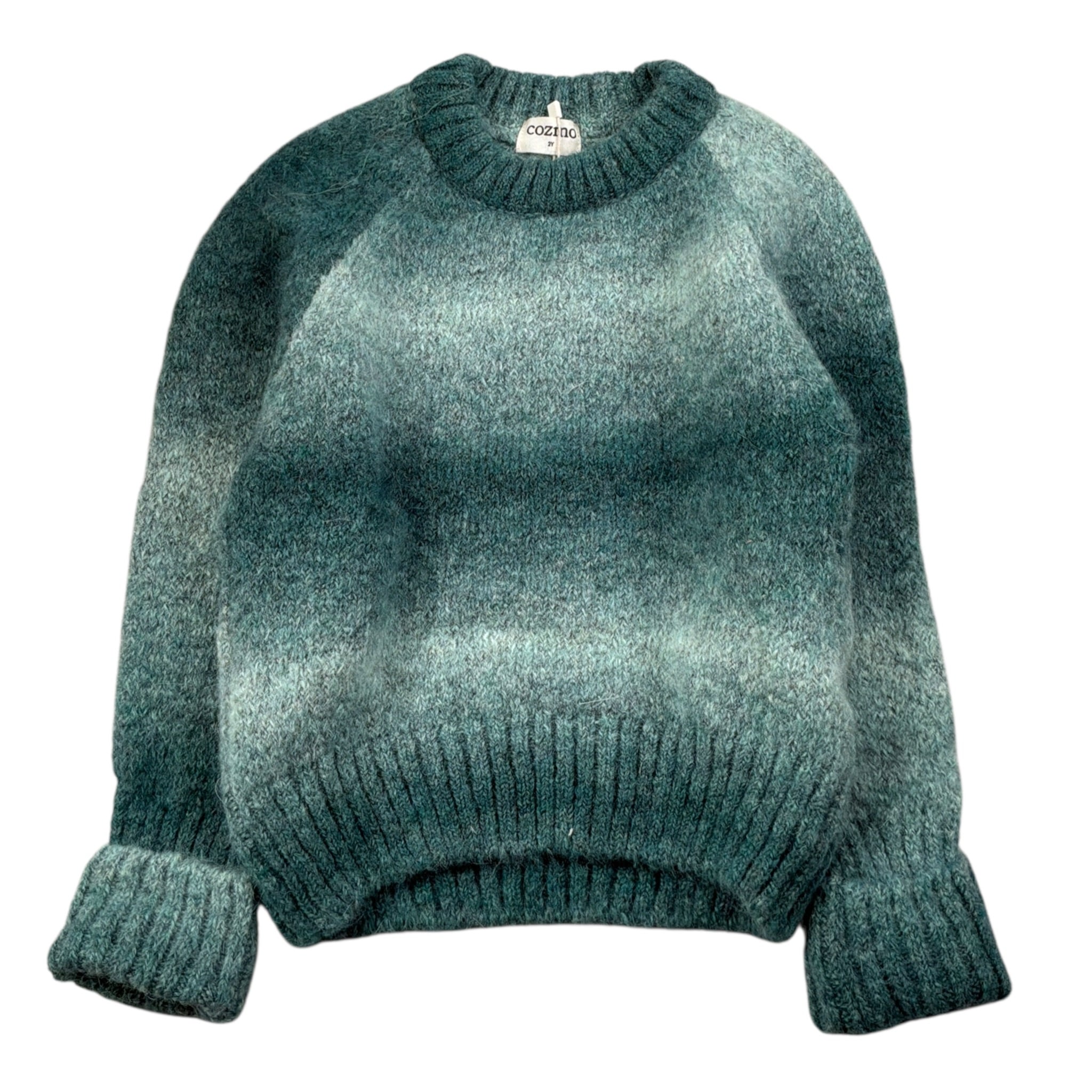 Cozmo Maglia tinta unita Girocollo Verde per Bambino CANNESK310W5J VERDE COZMO 
