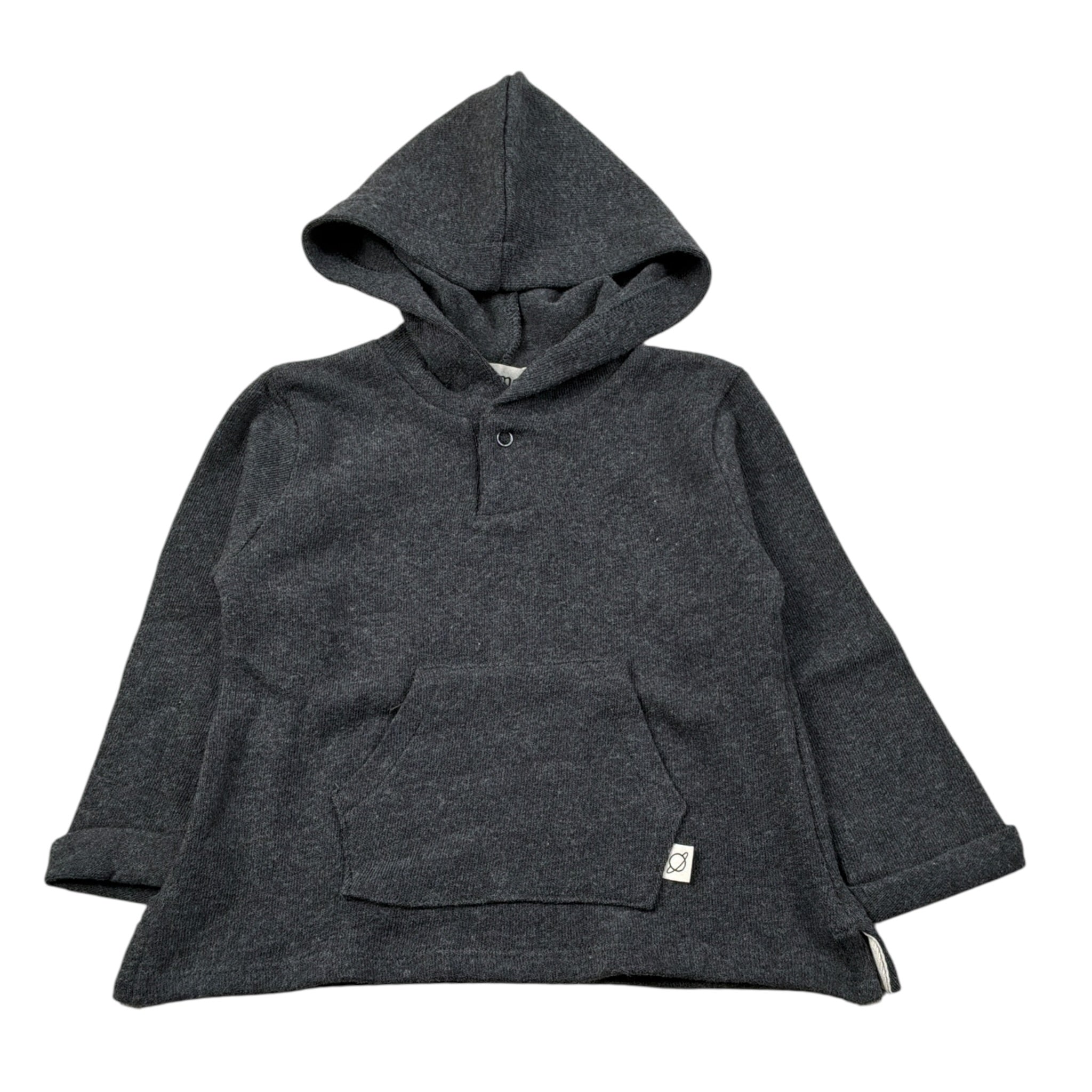 Cozmo Maglia con Cappuccio tinta unita Grigio per Neonato HANOI237W5 GRIGIO COZMO 