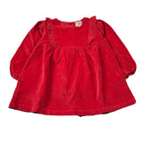 Cozmo Abito Manica Lunga tinta unita Rosso per Neonata KENIA316W5 ROSSO COZMO 