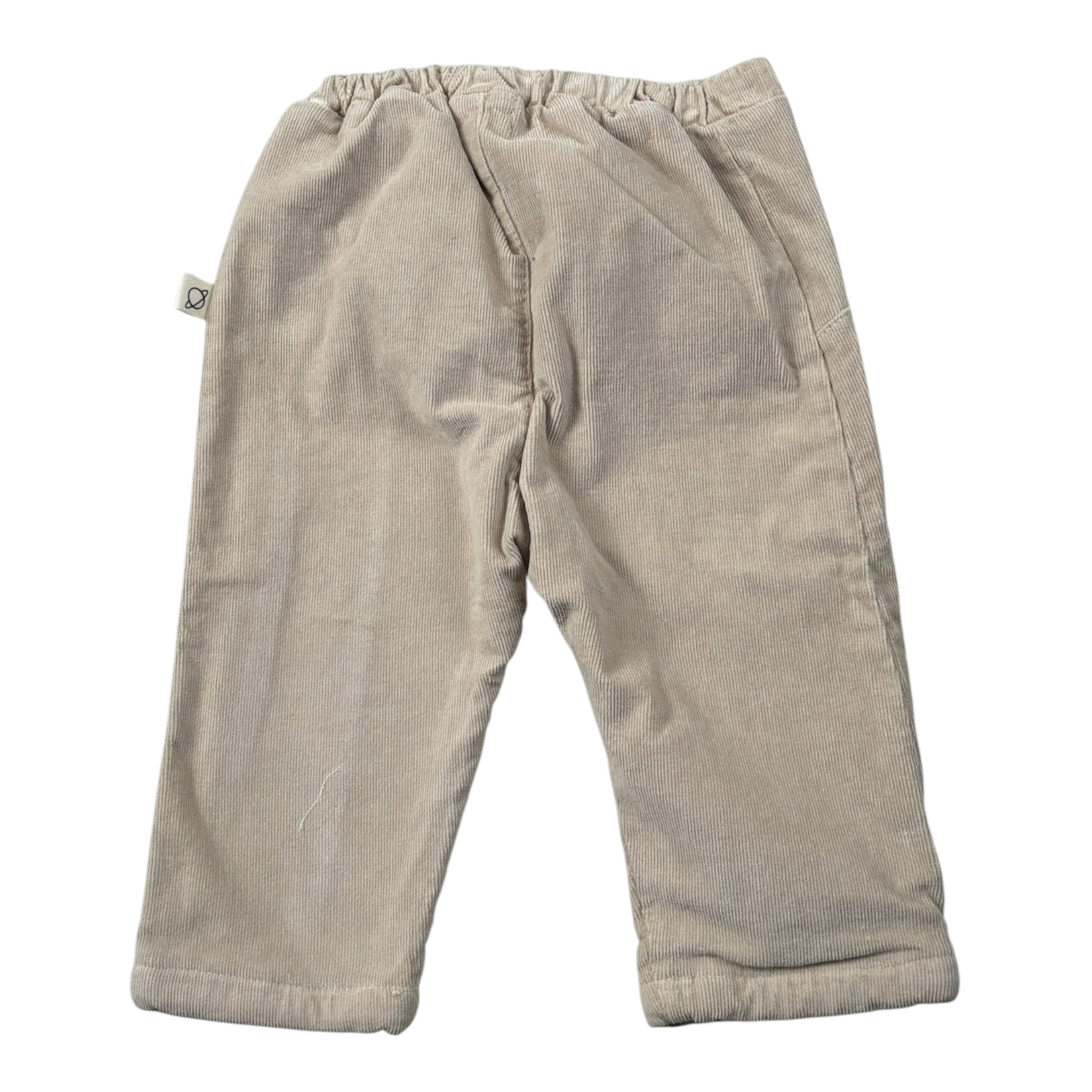 Cozmo Pantalone tinta unita con Elastico In Vita Beige per Neonato QUITO250W5 BEIGE COZMO 