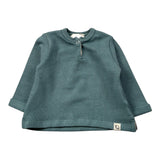 Cozmo Maglia tinta unita con Bottoni Verde per Neonato REMO237W5 VERDE COZMO 