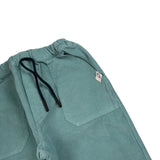Cozmo Pantalone tinta unita con Girovita Regolabile Verde Acqua per Neonato RICK250W5 VERDE ACQUA COZMO 