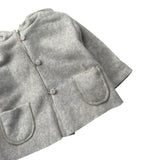 Cozmo Cardigan tinta unita con Cappuccio Sabbia per Neonato TUNIS294W5 SABBIA COZMO 