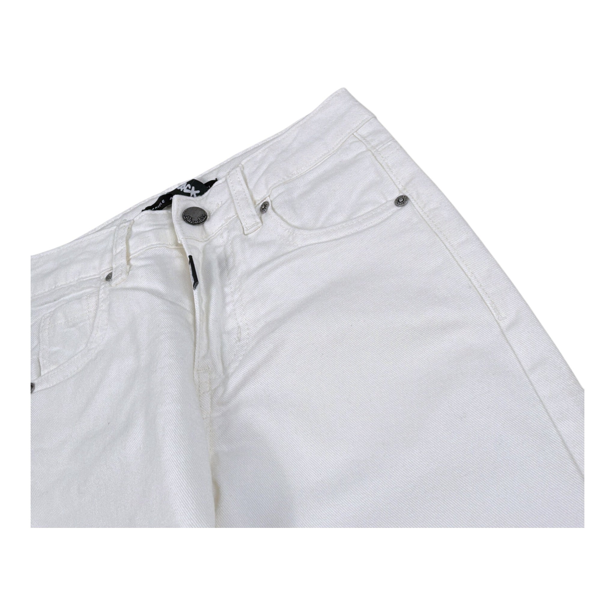 Daniele Alessandrini Pantalone tinta unita con Girovita Regolabile Bianco per Bambino 1231P00184 BIANCO DANIELE ALESSANDRINI 