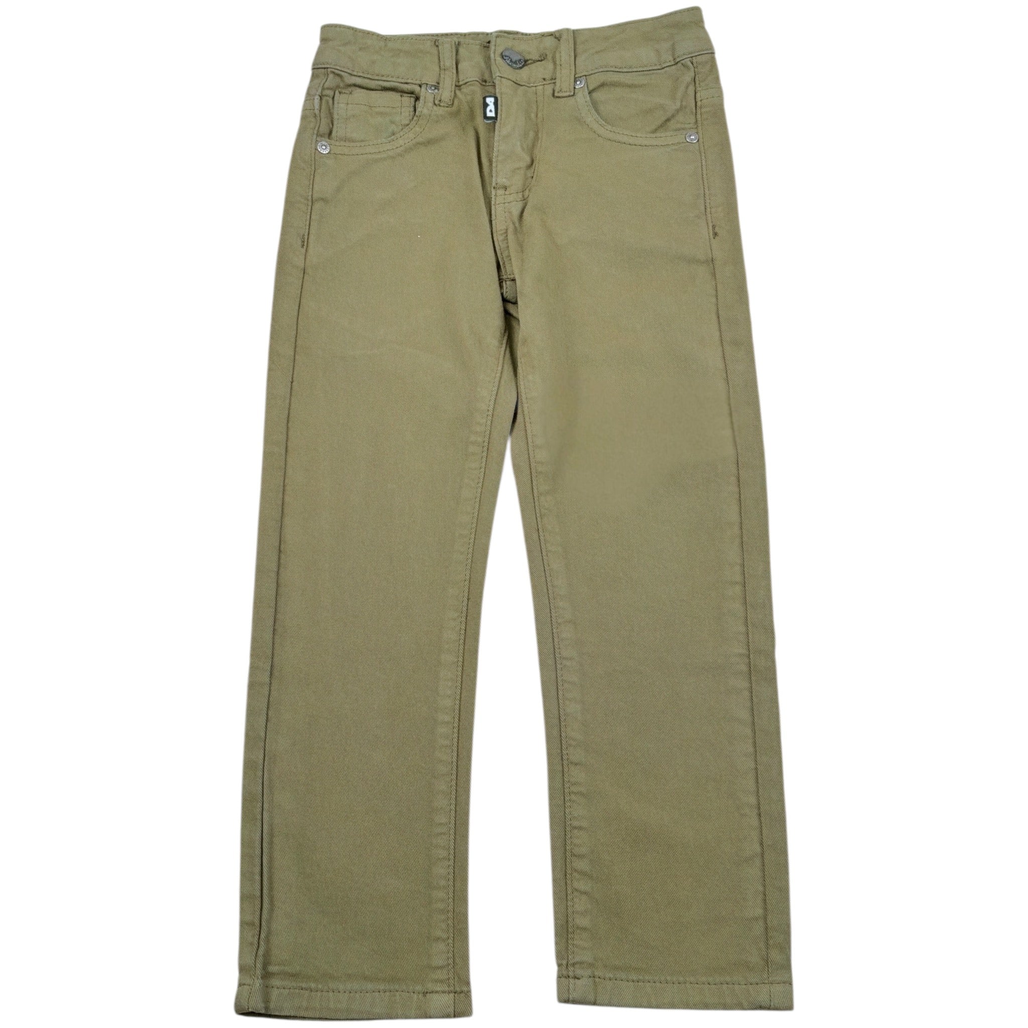 Daniele Alessandrini Pantalone tinta unita con Girovita Regolabile Verde per Bambino 1231P00184 VERDE DANIELE ALESSANDRINI 
