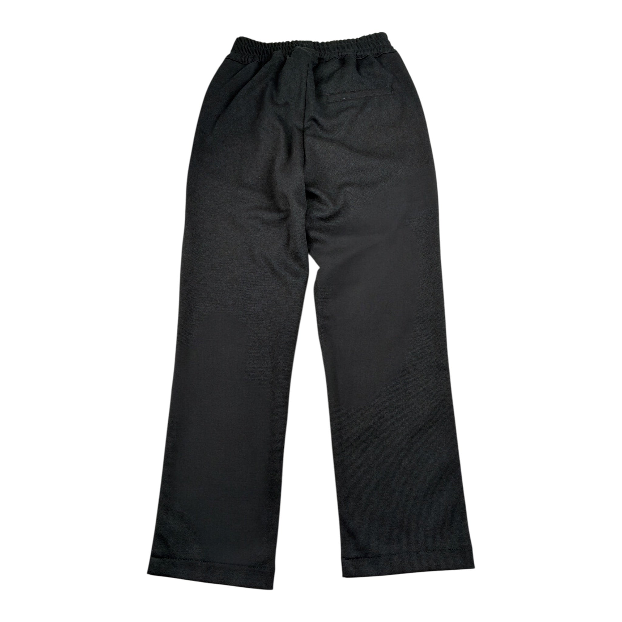 Daniele Alessandrini Pantalone tinta unita con Elastico In Vita Nero per Bambino 1231P00232 NERO DANIELE ALESSANDRINI 