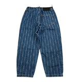Daniele Alessandrini Jeans tinta unita con Girovita Regolabile Blu per Bambino 1231PD00189 BLU DANIELE ALESSANDRINI 