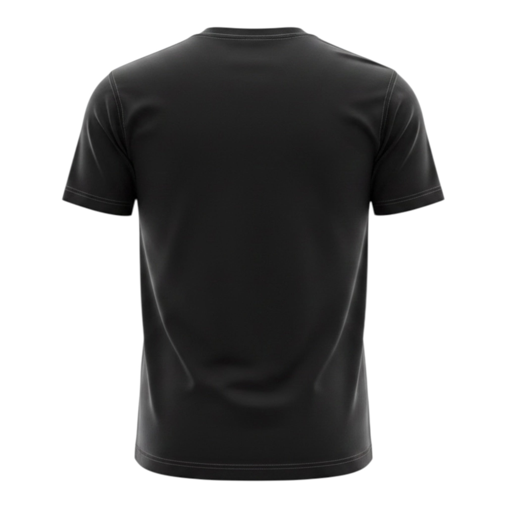 Daniele Alessandrini T-Shirt tinta unita con Stampa Nero per Bambino 1232MZ00224 NERO DANIELE ALESSANDRINI 