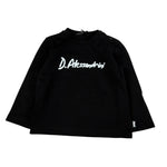 Daniele Alessandrini Shirt tinta unita Girocollo con Stampa Nero per Neonato 1291M00131N NERO DANIELE ALESSANDRINI 