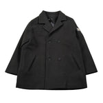 Daniele Alessandrini Cappotto tinta unita con Cappuccio Nero per Bambino 1291O00129J NERO DANIELE ALESSANDRINI 