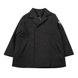 Daniele Alessandrini Cappotto tinta unita con Cappuccio Nero per Neonato 1291O00129 NERO DANIELE ALESSANDRINI 