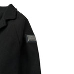 Daniele Alessandrini Cappotto tinta unita con Cappuccio Nero per Neonato 1291O00129 NERO DANIELE ALESSANDRINI 
