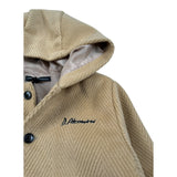 Daniele Alessandrini Cappotto tinta unita con Cappuccio Beige per Neonato 1291O00137 BEIGE DANIELE ALESSANDRINI 