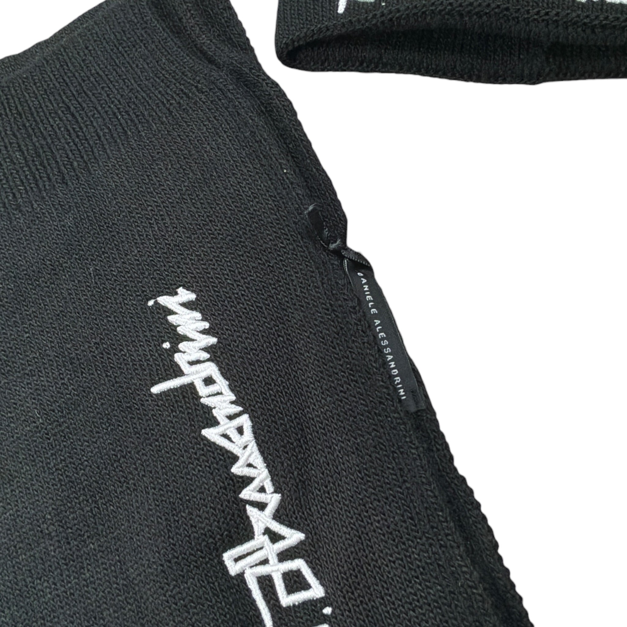 Daniele Alessandrini Set Cappello-Sciarpa tinta unita Nero per Bambino 1291SET0791 NERO DANIELE ALESSANDRINI 