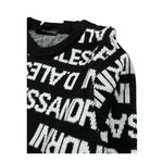 Daniele Alessandrini Maglia Girocollo tinta unita con Stampe Nero per Neonato 1291W00106X NERO DANIELE ALESSANDRINI 
