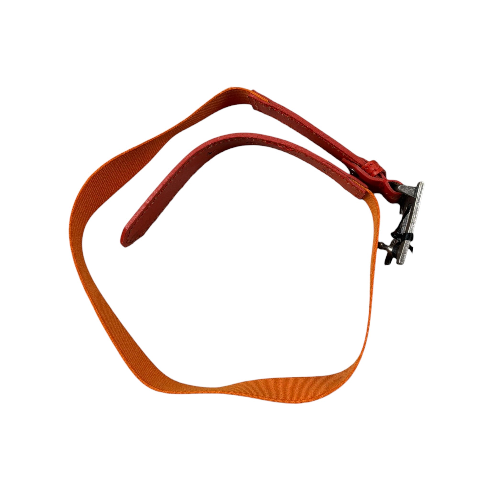 Daniele Alessandrini Cintura tinta unita con Elastico Arancione per Bambino 1295BELT0798 ARANCIONE DANIELE ALESSANDRINI 
