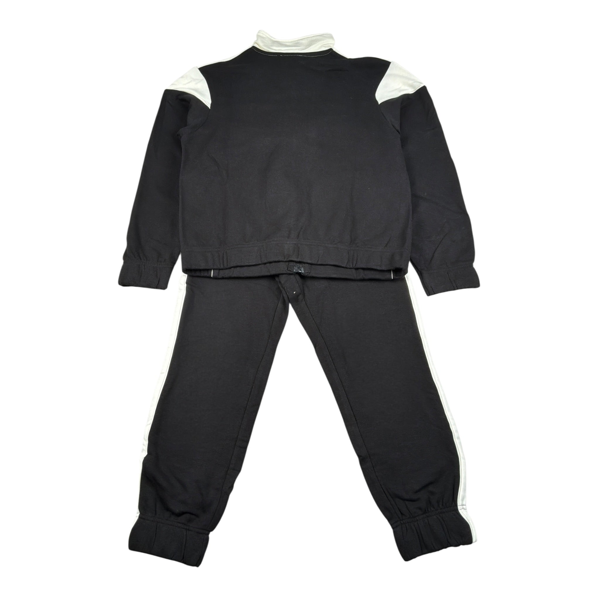 Diadora Completo 2 Pezzi Felpa-Pantalone Nero per Bambino 102182236 NERO DIADORA 