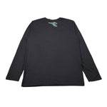 Diadora Shirt Girocollo tinta unita con Logo Nero per Bambino 102182243 NERO DIADORA 