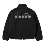 Diadora Giubbino Modello Teddy tinta unita con Zip Nero per Bambina F5DIJGJK069 NERO DIADORA 