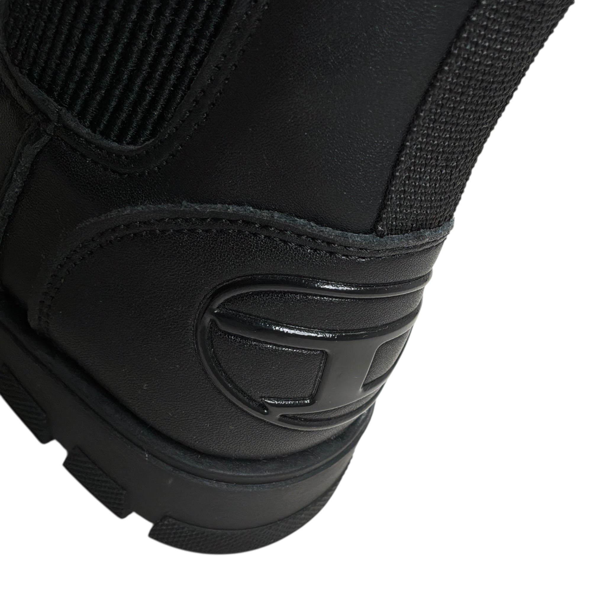 Diesel Stivale tinta unita Nero per Bambina BC1046 NERO DIESEL 