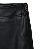 Diesel Gonna tinta unita In Ecopelle Nero per Bambina I02367 NERO DIESEL 