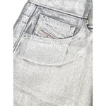 Diesel Gonna tinta unita con Girovita Regolabile Argento per Bambina J009588 ARGENTO DIESEL 