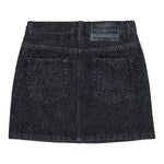 Diesel Gonna tinta unita In Denim con Brillantini Nero per Bambina J00958X NERO DIESEL 